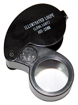 LED 6-Shaped Jewellery Magnifier