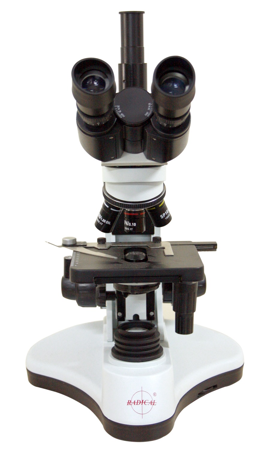 Advanced Student & Clinical Microscope - Trinocular Front